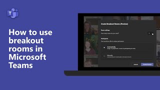 How to use breakout rooms in Microsoft Teams [upl. by Noella433]