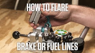 How to Flare Brake or Fuel Lines  Hagerty DIY [upl. by Nihi]