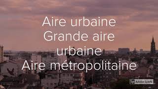 3ème  Géo Les aires urbaines [upl. by Goldi]