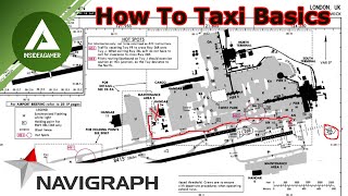 Microsoft Flight Simulator 2020  How To Taxi The Basics  Navigraphs And Moving Map Tutorial [upl. by Ivo]