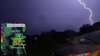 Early Evening Thunderstorm in FL  Complete Footage 6232020 [upl. by Suiravat]