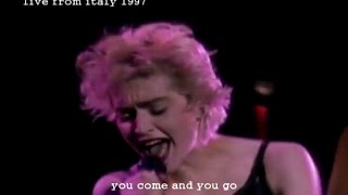 Madonna  I Cant Help Myself Sugar Pie Honey Bunch Extended Live in Turin Italy 1987 [upl. by Zsamot87]