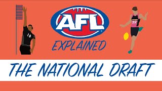 AFL EXPLAINED  How the National Draft Works [upl. by Howlyn13]