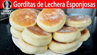 Gorditas de Lechera Esponjosas  VickyRecetaFacil [upl. by Drus]