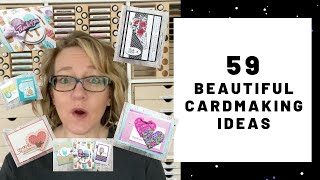 59 Beautiful Cardmaking Ideas [upl. by Aratahc]