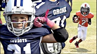 Internet STAR Baby Gronk goes OFF  7U Dallas Cowboys vs Frisco Hurricanes 🔥🎥 [upl. by Taub]