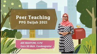 Peer Teaching Daring PPG Daljab 2021 [upl. by Ennaerb]