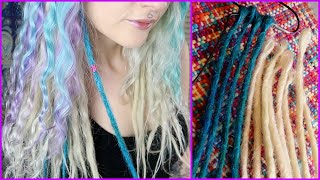 How To Make SE Synthetic Dreadlocks [upl. by Devora]