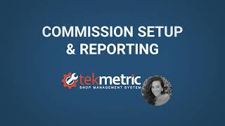 Commission Setup amp Tracking [upl. by Annorah]