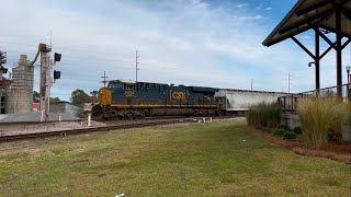 Railfanning Cordele GA [upl. by Nehtanoj]