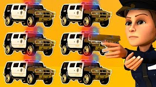 Carros completo 2 dos HORAS Desenhos animados Carros de policia Dibujitos de autitos [upl. by Noirad111]