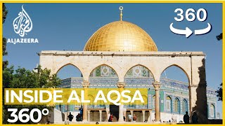 Al Aqsa 360° tour of Jerusalems holiest mosque [upl. by Jd540]