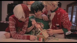 BNHA Christmas My Hero Academia Cosplay skit [upl. by Adnaloy]