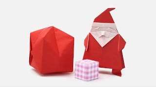 Origami Santa Claus Jo Nakashima amp Camila Zeymer [upl. by Kelcey689]