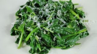 Sauteed Spinach Recipe [upl. by Kenn]