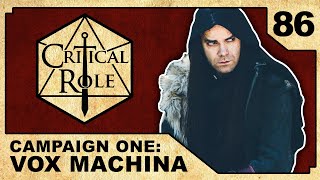 Daring Days  Critical Role VOX MACHINA  Episode 86 [upl. by Kalk]