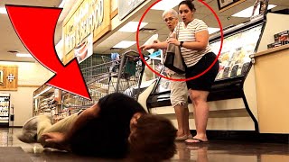 Faking Seizures in Public Prank [upl. by Atsugua299]