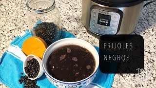 Como Hacer Frijoles negros en la Instant Pot  estilo frijoles de olla [upl. by Dulcy]