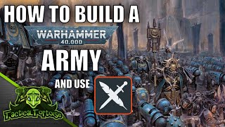 How To Build 40k Armies using Battlescribe  Warhammer 40k Tutorial [upl. by Aenit]