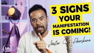 3 Unexpected Signs Your Manifestation is Coming Your Way  Law of Attraction [upl. by Oicnoel584]