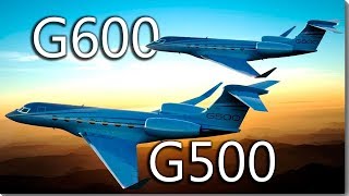 Gulfstream G500 and G600  the advanced jet brothers [upl. by Esnohpla]