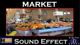 Market Ambience  Sound Effect  HD [upl. by Mccarty]