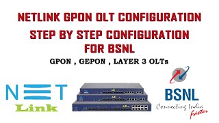 NETLINK OLT CONFIGURATION [upl. by Farnsworth]