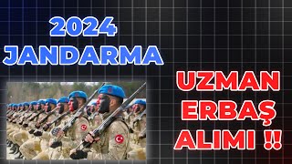 2024 JANDARMA UZMAN ERBAŞ ALIMI [upl. by Tierza]