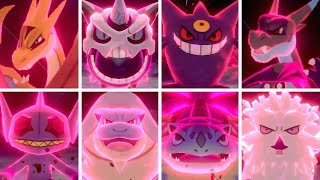 All Mega Evolutions in Pokémon Sword amp Shield [upl. by Giordano]