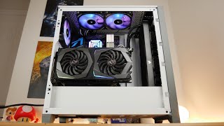 Vertical GPU mounting  how to why and should you featuring the Corsair Airflow 4000D [upl. by Nort515]