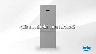 ¿Cómo nivelar el frigorífico  by Beko [upl. by Gnoh98]