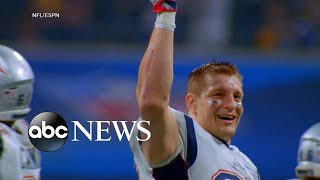 Rob Gronkowski speaks out about NFL retirement  ABC News [upl. by Ensoll504]