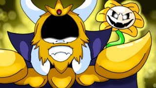 True GENOCIDE ASGORE  UNDERTALE Fangame [upl. by Lilhak]