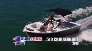 2016 Quintrex 510 Cruiseabout  Boat Reviews On The Broadwater [upl. by Elmina]