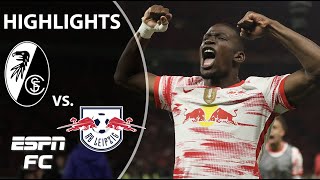 German Cup FINAL Freiburg vs RB Leipzig  Full Highlights  ESPN FC [upl. by Zoltai]