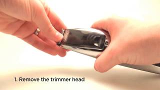 How to Change Trimmer Attachments  Wahl [upl. by Lewak]