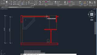 AutoCAD Bathroom Plan Inserting Blocks [upl. by Tisbee]