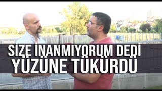 Beyaz TV muhabiri Levent Kelleci Atalay Demircinin yüzüne tükürdü [upl. by Schaffer]