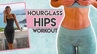 Hourglass Figure Workout  6 Minutes At Home [upl. by Wilma]