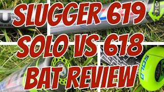 2019 Louisville Slugger 619 vs 618 USA Bat REVIEW [upl. by Eninotna688]