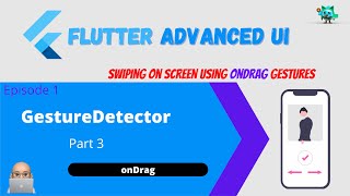 Flutter Advanced UI Series EP01 GestureDetector Part 3  onDrag Gestures [upl. by Licec]