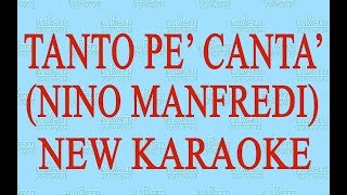 Tanto pe canta Nino Manfredi  New karaoke  Midi Roma [upl. by Bright]