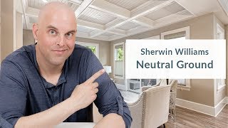 Sherwin Williams Neutral Ground Color Review [upl. by Serrano]