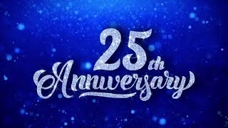 25th Wedding Anniversary Video Presentation I Life Journey I Silver Jubilee [upl. by Riane]