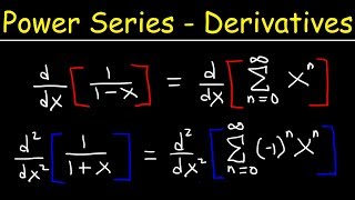 Finding Power Series By Differentiation [upl. by Araihc]