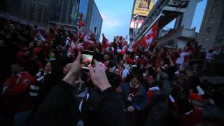 Compilation of Canadas Reactions to Mens Hockey Gold Part 2 of 2 Vancouver 2010 [upl. by Kapeed152]