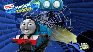 GORDON Mission in HAUNTED CASTLE  Thomas amp Friends Magical Tracks  Kids Train Set [upl. by Lamoureux839]