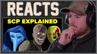 Royal Marine Reacts To The SCP Foundation  EXPLAINED by the infographics show [upl. by Ahsiel]