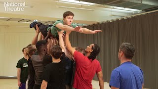 Frantic Assembly  Masterclass Learning to Fly  National Theatre [upl. by Ytsud]