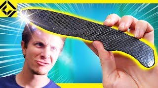 A Carbon Fiber Knife How Sharp Is It [upl. by Foulk]